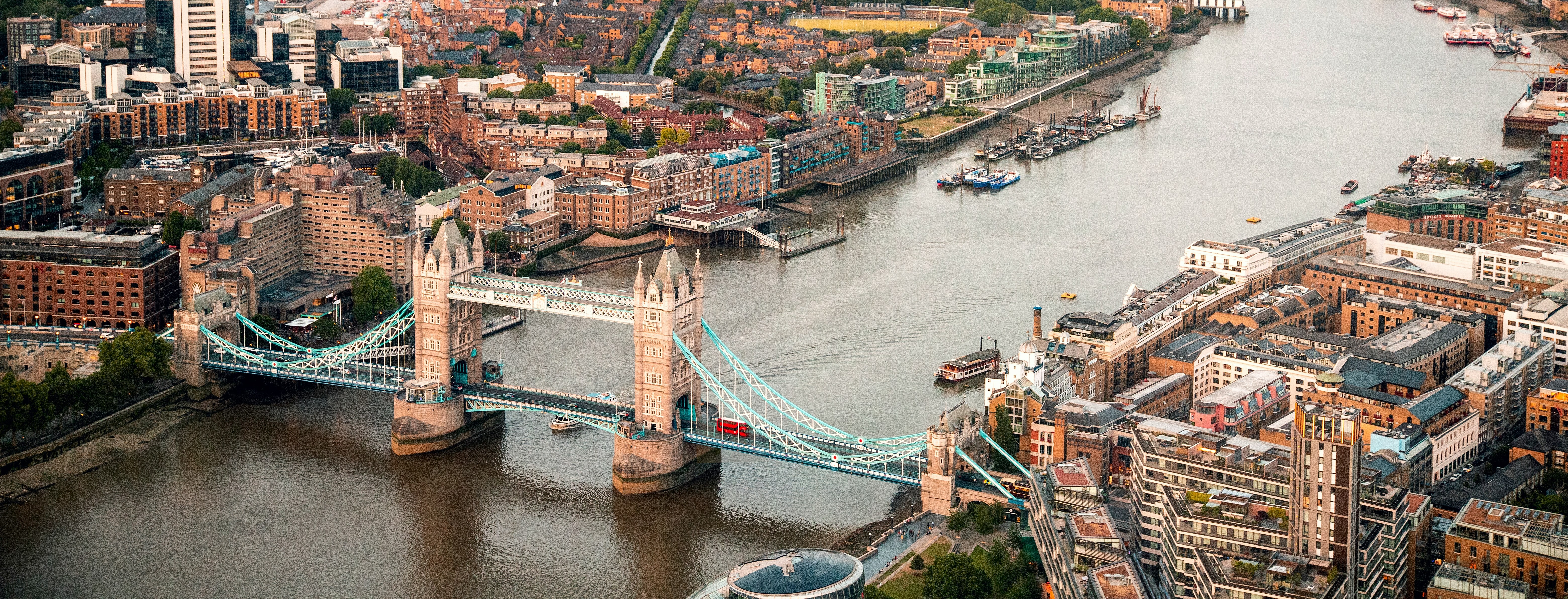 Aerial image of london