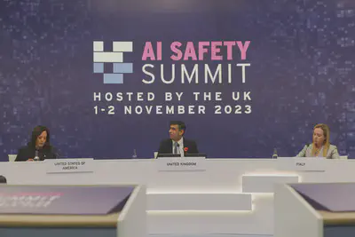 Richi Sunak at the AI Safety Summit